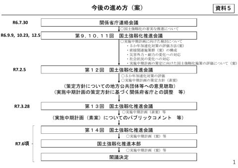 今後の進め方（案）