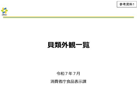 【参考資料1】貝類外観一覧