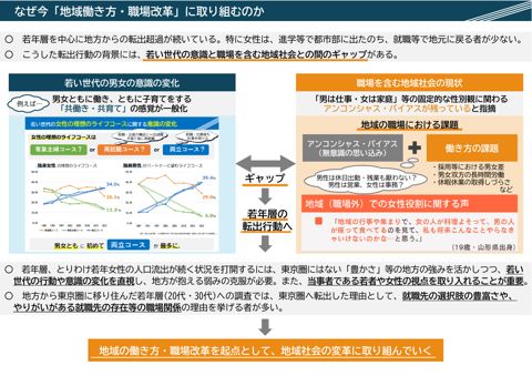 なぜ今「地域働き方・職場改革」に取り組むのか の表紙