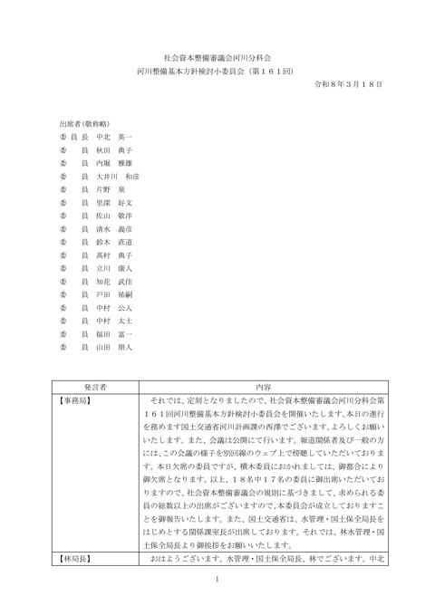 議事録