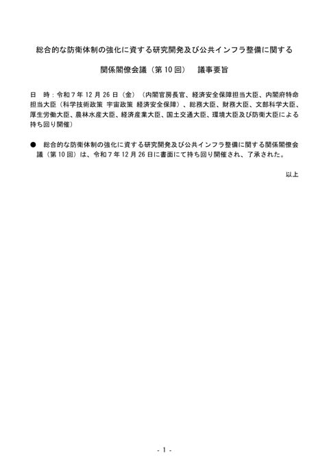 議事要旨