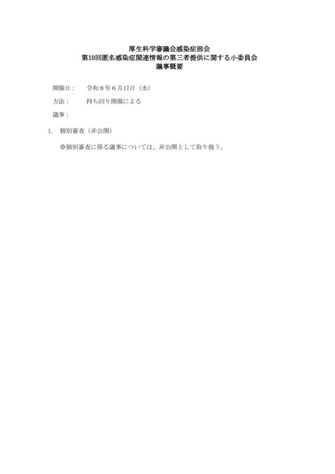 議事概要［61KB］