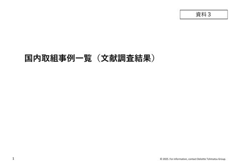資料3_国内取組事例一覧（文献調査結果）