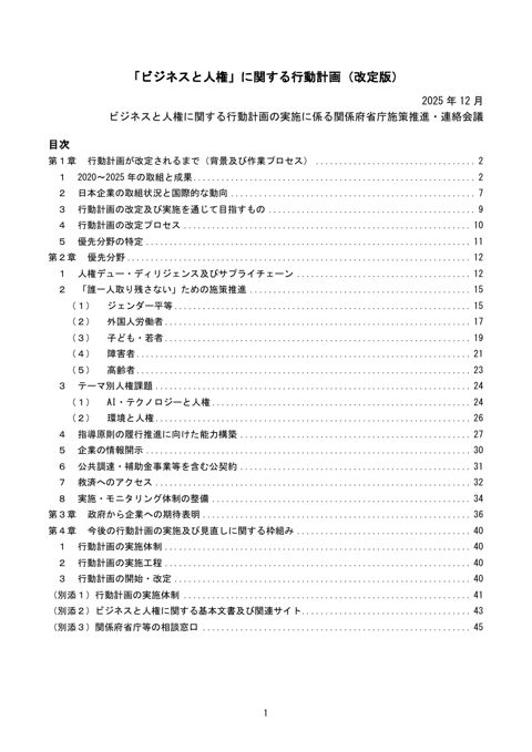 行動計画（改定版）