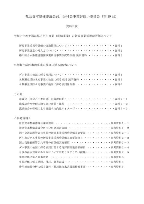 資料目次