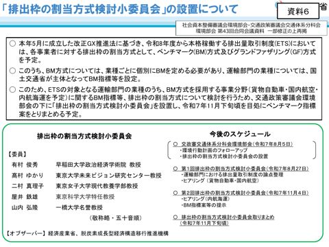 資料6_「排出枠の割当方式検討小委員会」の設置について