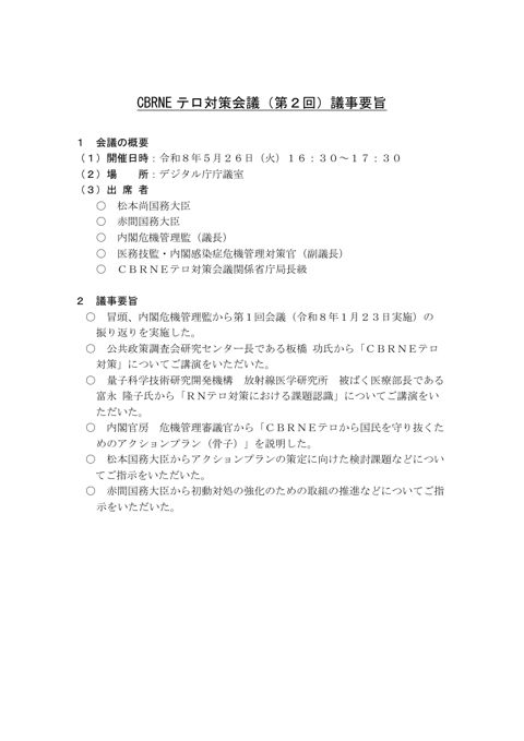 議事録