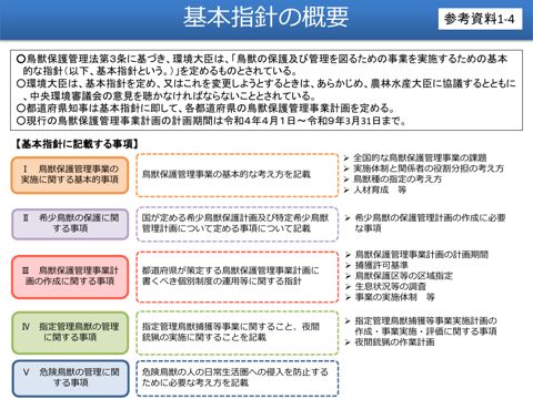 基本指針の概要