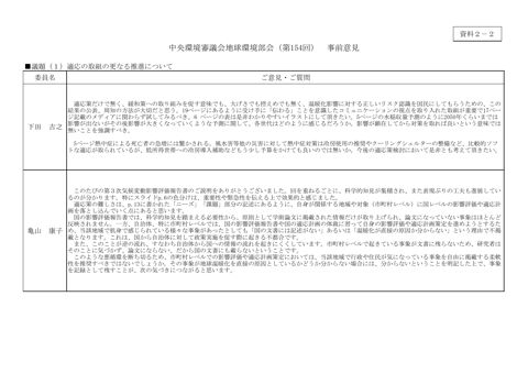 【資料2-2】事前意見