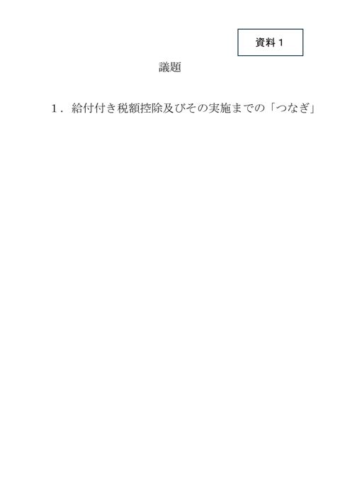 議題