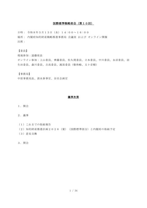 議事録