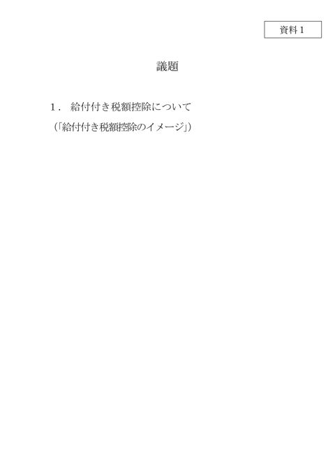 議題