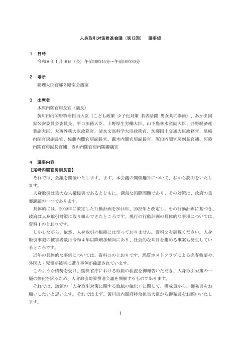 議事録