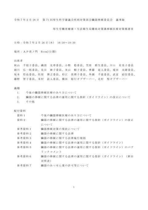 議事録［PDF形式：425KB］