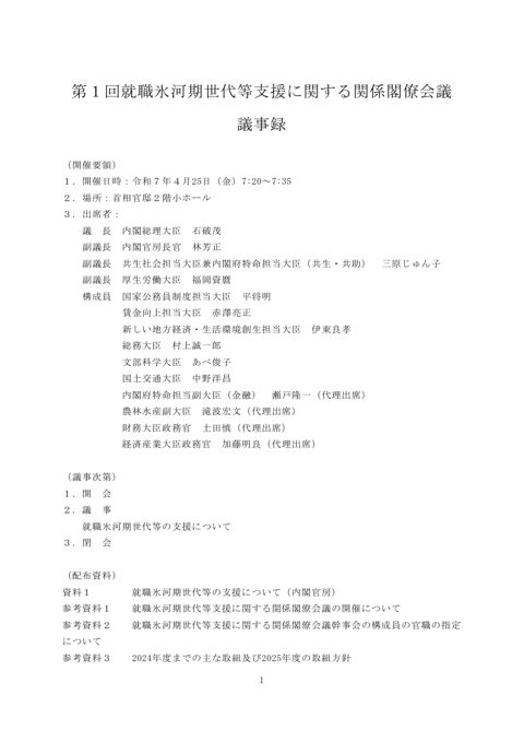 議事録