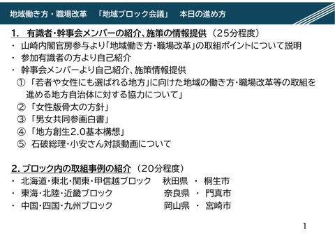 地域働き方・職場改革