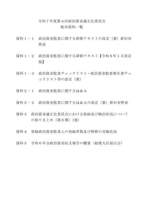 資料一覧