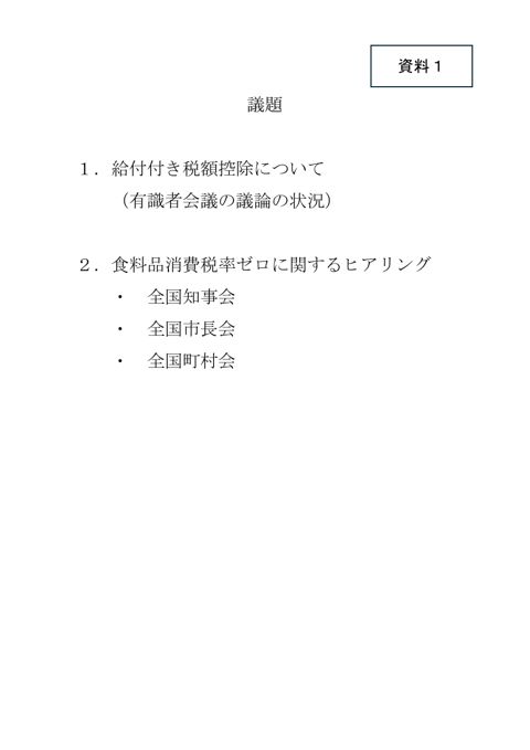 議題