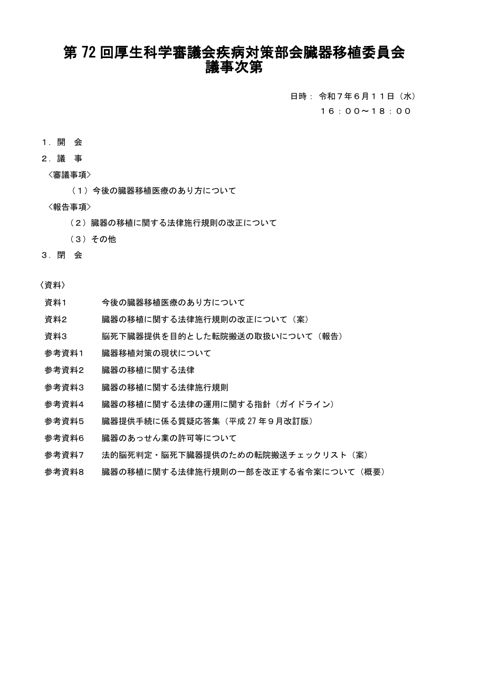 議事次第［PDF形式：63KB］