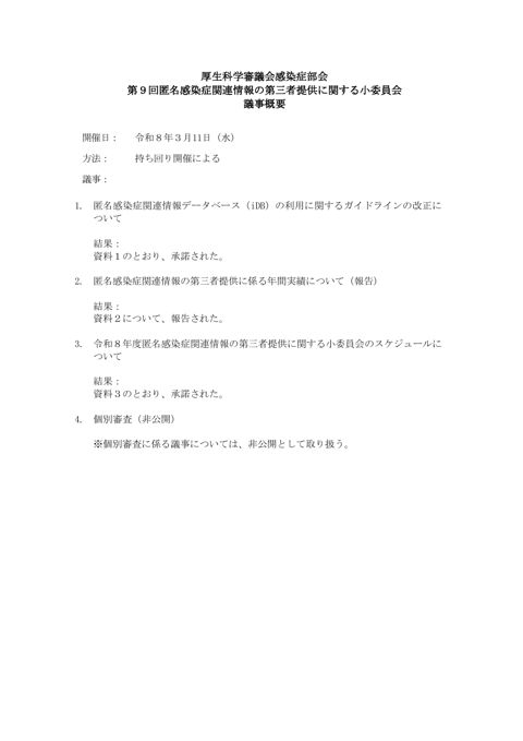 議事概要［71KB］