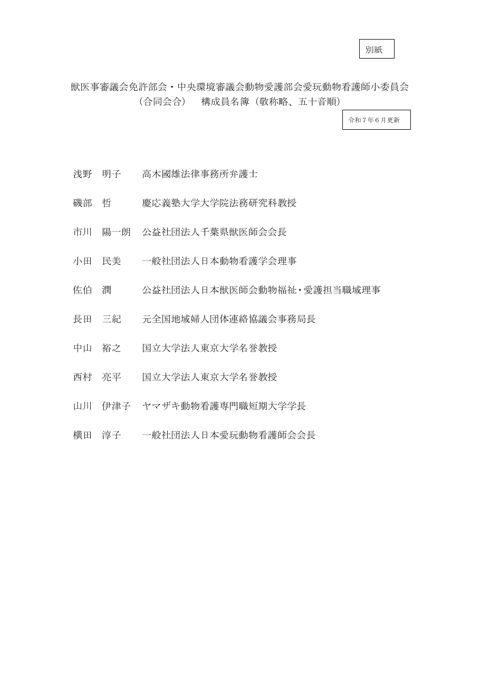 構成員名簿