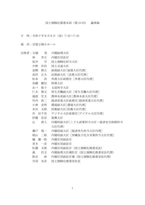 議事録