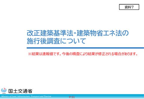 資料7_改正建築基準法・建築物省エネ法の施行後調査について