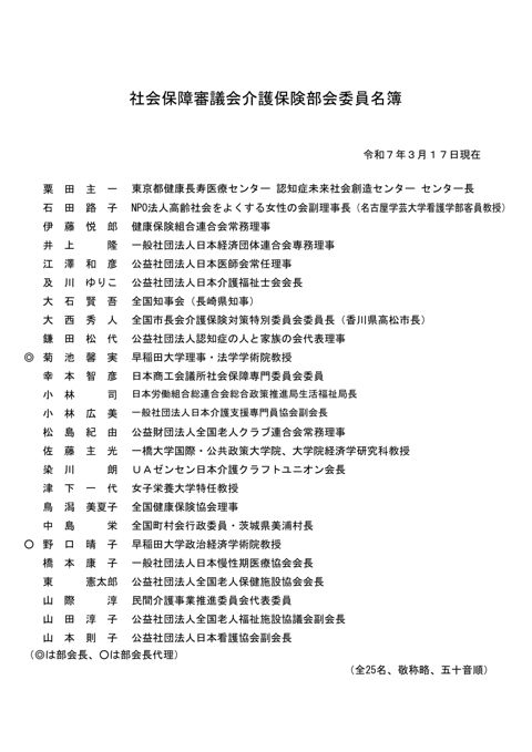 委員名簿［PDF形式：85KB］