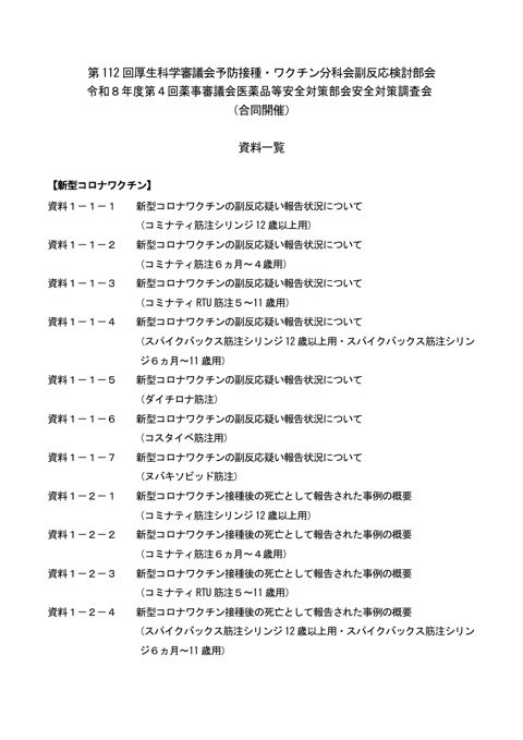資料一覧［140KB］