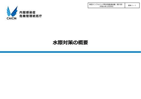 資料１－１_水際対策の概要