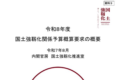 令和８年度国土強靱化関係予算概算要求の概要