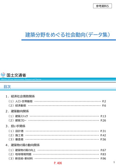 参考資料5_建築分野をめぐる社会動向(データ集)