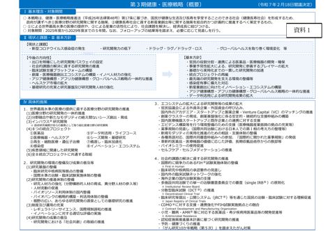 第３期健康・医療戦略について