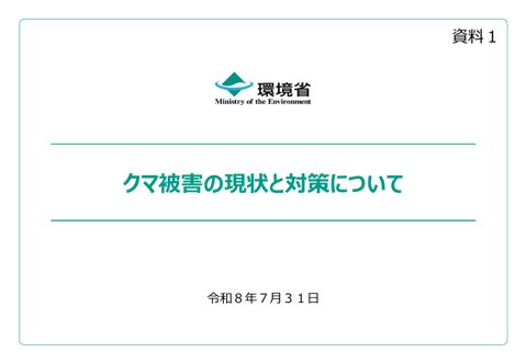 クマ被害の現状と対策について