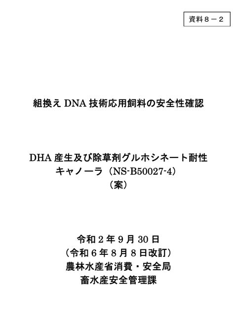 安全性確認書修正案（NS-B50027-4）