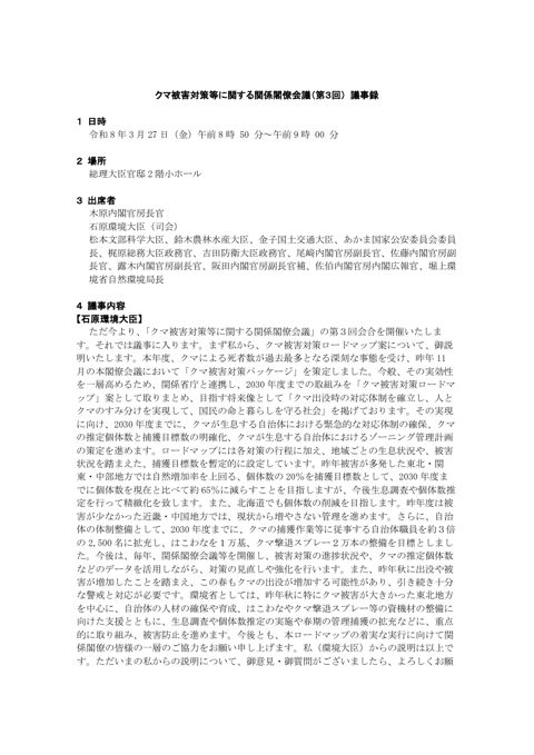議事録 の表紙