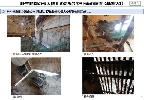 参考6 高病原性鳥インフルエンザの発生時に疫学調査チームが撮影した写真
