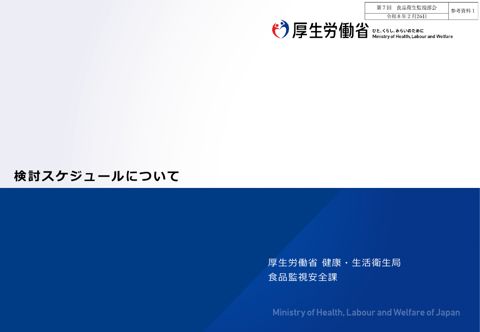 参考資料１ 検討スケジュールについて［380KB］