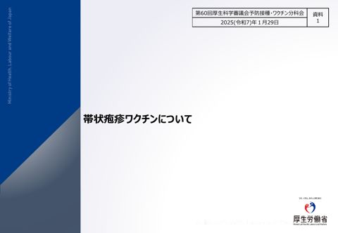 03資料１資料帯状疱疹ワクチンについて［PDF形式：1.7MB］