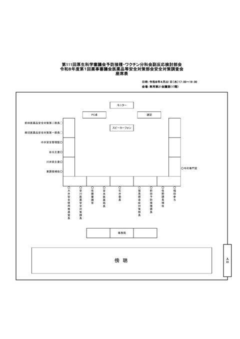 座席表［61KB］