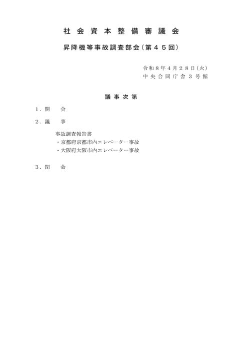 議事録 の表紙
