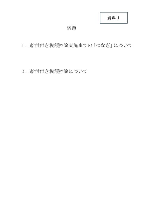 議題