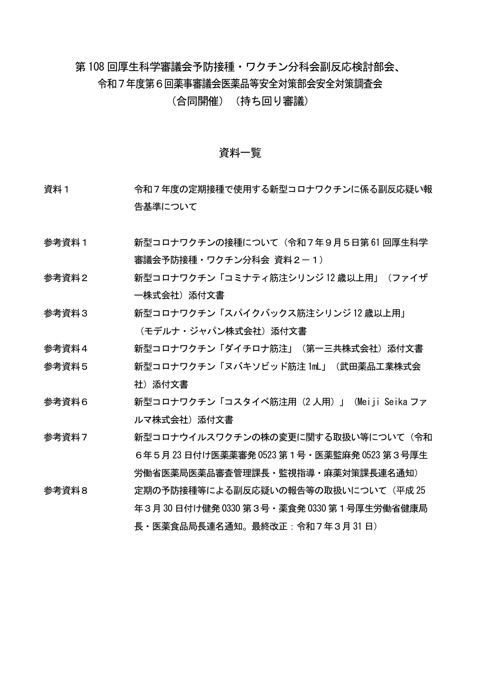 資料一覧［61KB］