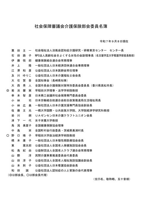 委員名簿［PDF形式：105KB］