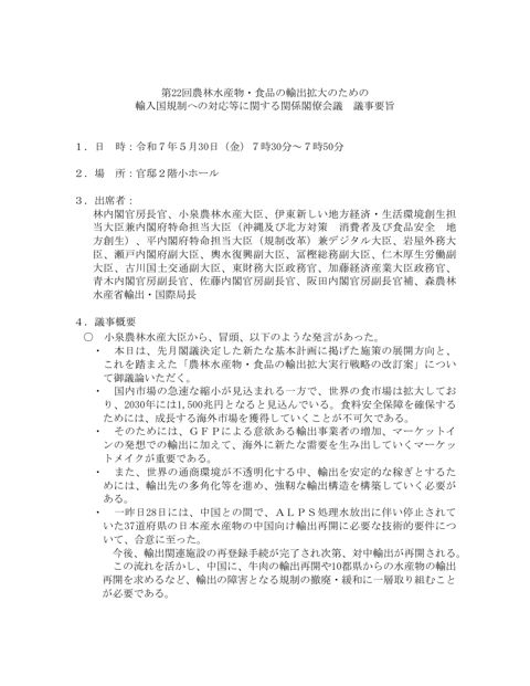 議事要旨