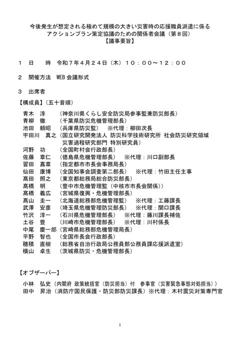 議事要旨