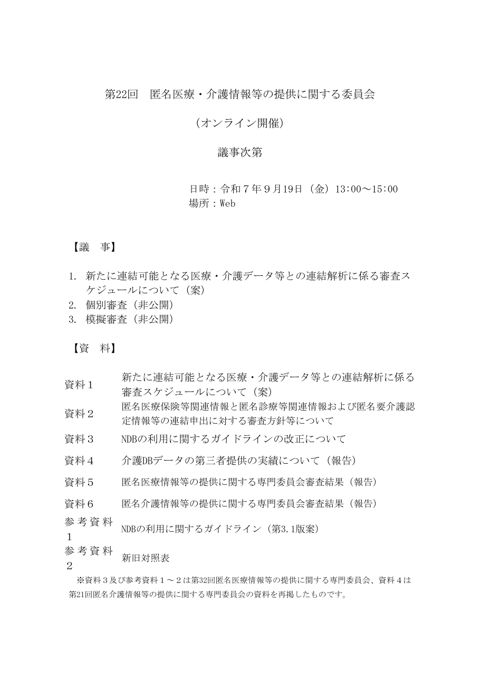 議事次第［60KB］