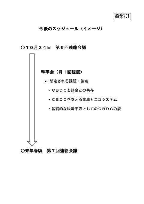 今後のスケジュール（イメージ）