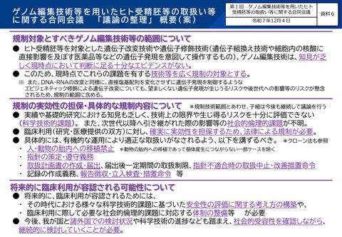 資料６ 「議論の整理」 概要（案）［PDF形式：367KB］