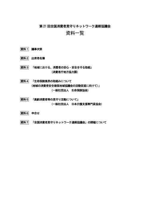 資料一覧